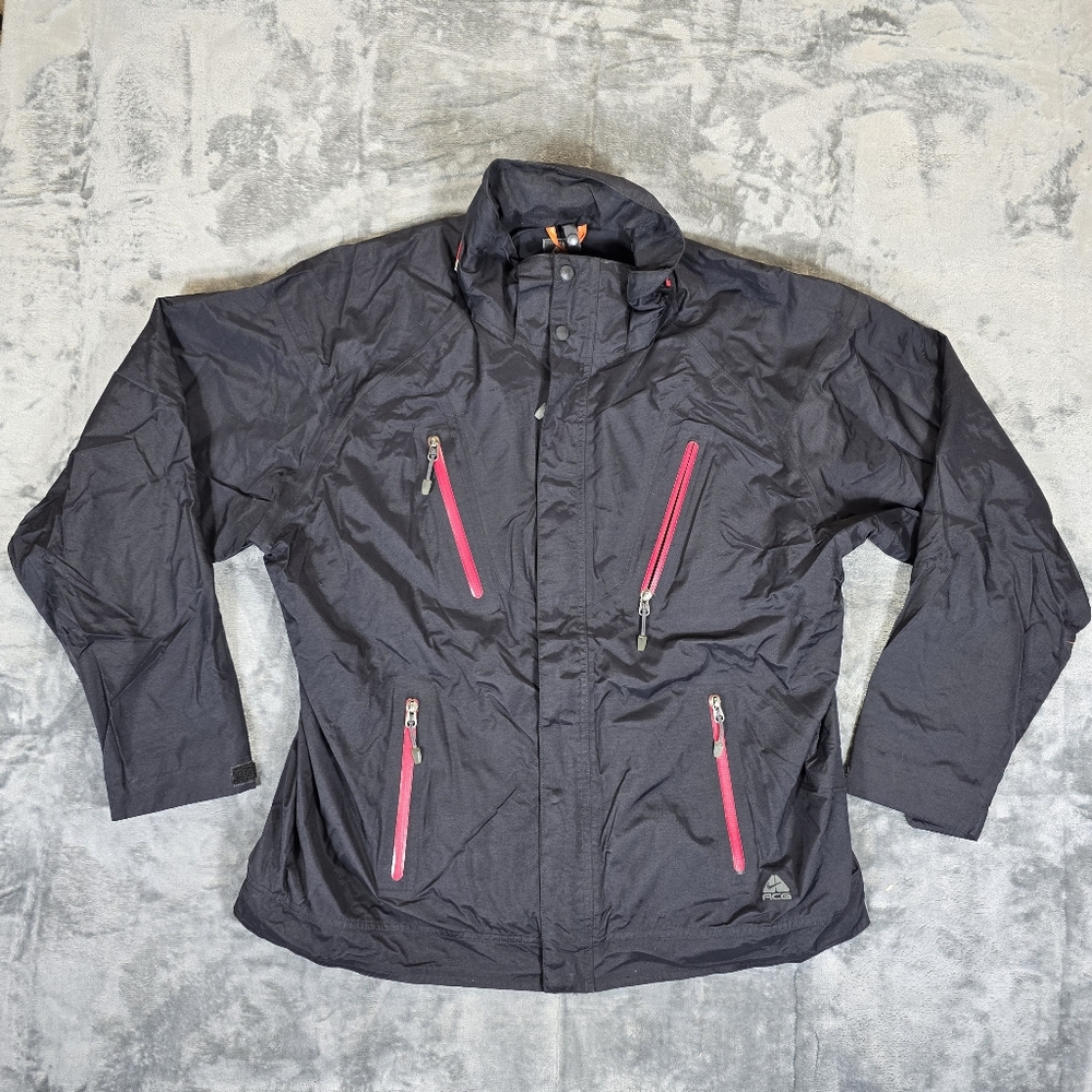 Vintage Y2K Nike ACG Outer Layer 3 Fit Storm Wind Rain Jacket Sz XL All Cond